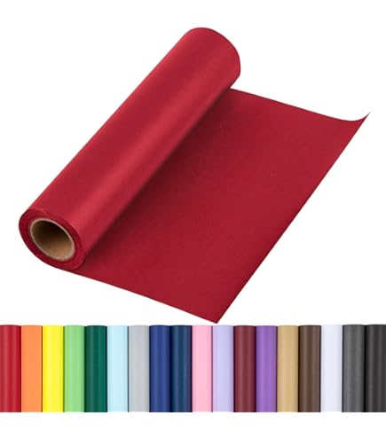 PerkHomy Wine Red Kraft Paper Roll - 36" X 150' For Gift Wrapping & Crafts (80GSM)