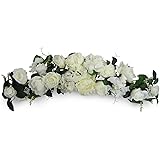 32" Rose Peony Hydrangea Swags for Wedding Party Home Garden, Wedding Arch Garden Wall Decoration, Weddings, Cream