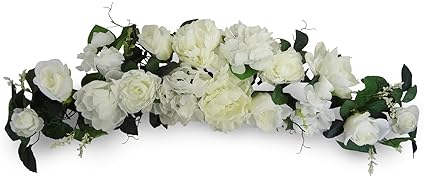 32 Cream Peony/Rose/Hydragea Swag