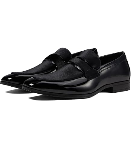 Amazon.com | Stacy Adams Valet Velour Slip-On Loafer Black 7