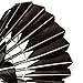 KEVENZ 12-Pack Advanced Goose Feather Badminton Shuttlecocks,Nylon Feather Shuttlecocks High Speed Badminton Birdies Balls with Great Stability and Durability (Black)