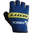 SGCIKER Pro Team Orica Cycling Gloves,Summer Half Finger Bike Gloves