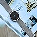 Men's Wrist Watches - Mesh Steel - Analog Quartz - Silver