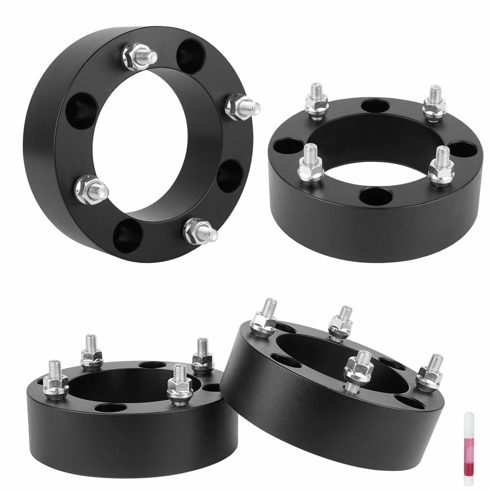 Photo 1 of ILONPA 4x137mm 2 inch(50.8mm) ATV Wheel Spacers 110mm Bore for Kawasaki & Can-Am & Bombardier & Suzuki, 10x1.25 Studs 4 Lugs Wheel Adapters, Set of 4