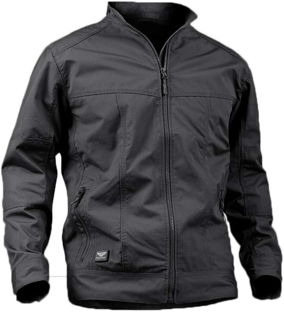 NKJGFV Spring Men's Tactical Field Bomber Jacket Light Military Special