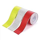 WENFUMUSIC 3 Rolls High-Visibility Reflective Tape