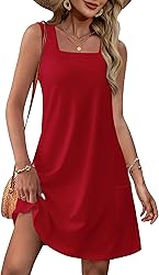 OFEEFAN Womens Summer Dresses 2025 Sundresses