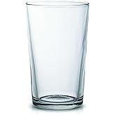 Duralex Unie Glass Tumbler, 11.125 ounces / 33 cl, Set of 6