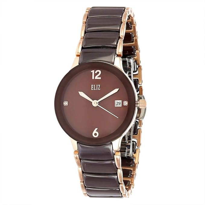 Buy ELIZ Analogue Stainless Steel Watch for Women ES358540LRO