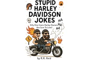 Stupid Harley Davidson Jokes: Funny Harley Davidson gift ideas for men, women & dad's. Great for Christmas, a Birthday or Father's Day. Perfect as gag gifts for Harley Davidson lovers & owners!