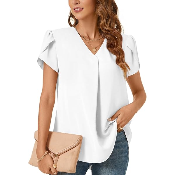 Maglia Leggera Donna Buffalo David Bitton, Scollo A V, Manica Corta, Colore Nero - 3