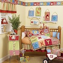 Unique Crib Bedding Cocalo Alphabet Soup Four Piece Crib Set