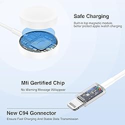 QZIIW Apple Watch Charger,Apple iWatch Magnetic