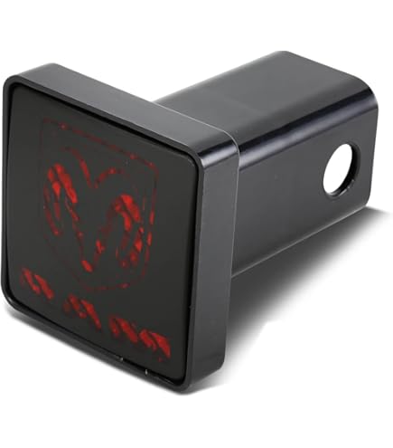 Jeep Wrangler Tow Hitch Cover - Carbon Fiber Look Metal Plate With UV Resistant Graphic