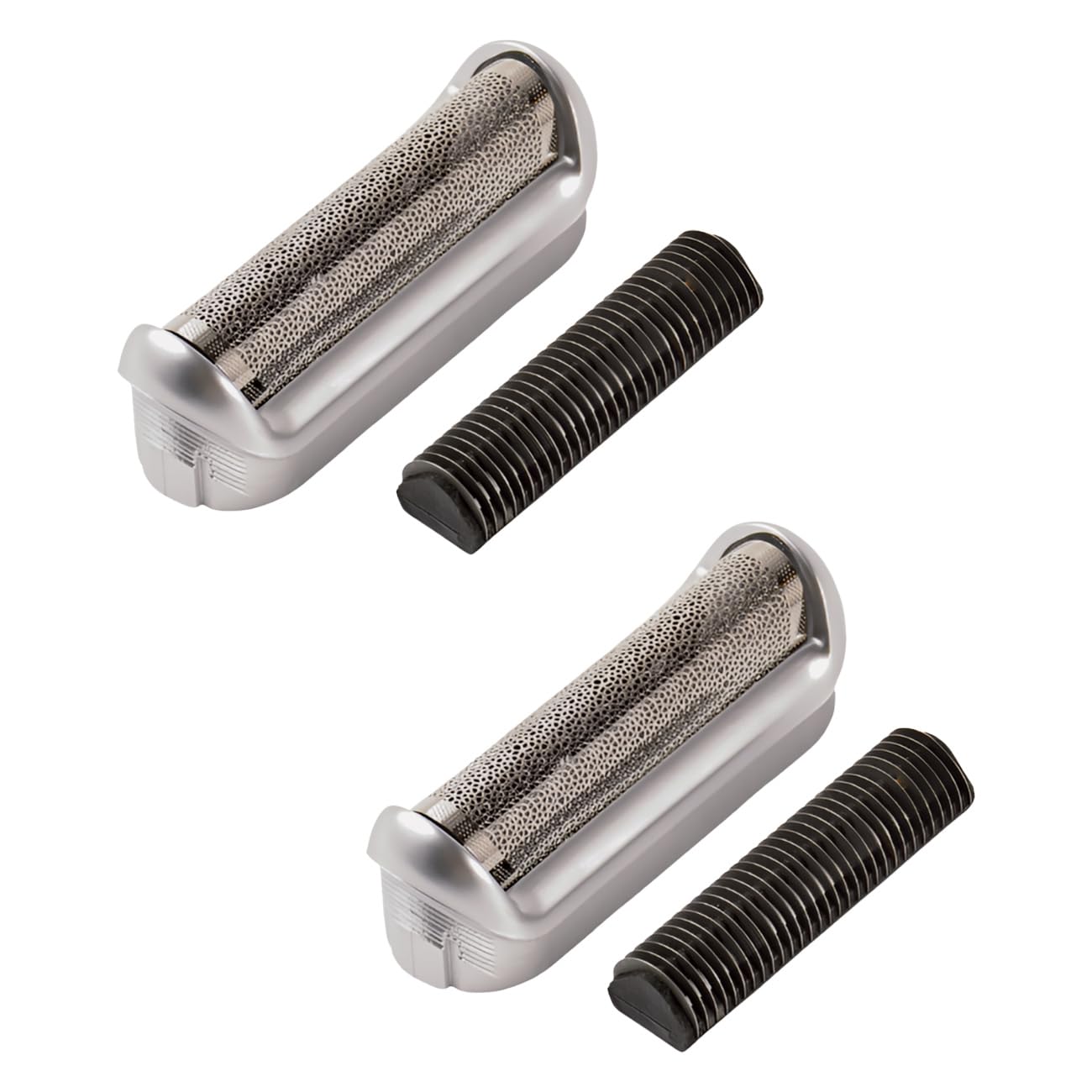 Photo 1 of 2 Sets 5S Replacement Foil and Cutter Smooth Knife Net Cutter Head for M90 M60 P40 P50 P60 P70 P80, Electric Shaver Head Accessories (2 Packs)