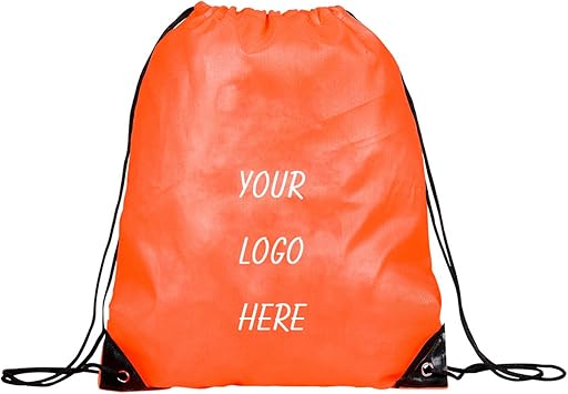 orange string bag