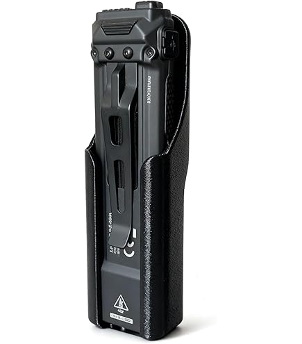 Amazon.com: HoldMyGear Belt Clip Flashlight Holder  Compatible with  Nitecore EDC27 (Precision-Fit Belt Mount Holder, Fits Belts 1.5" Wide) :  Sports & Outdoors