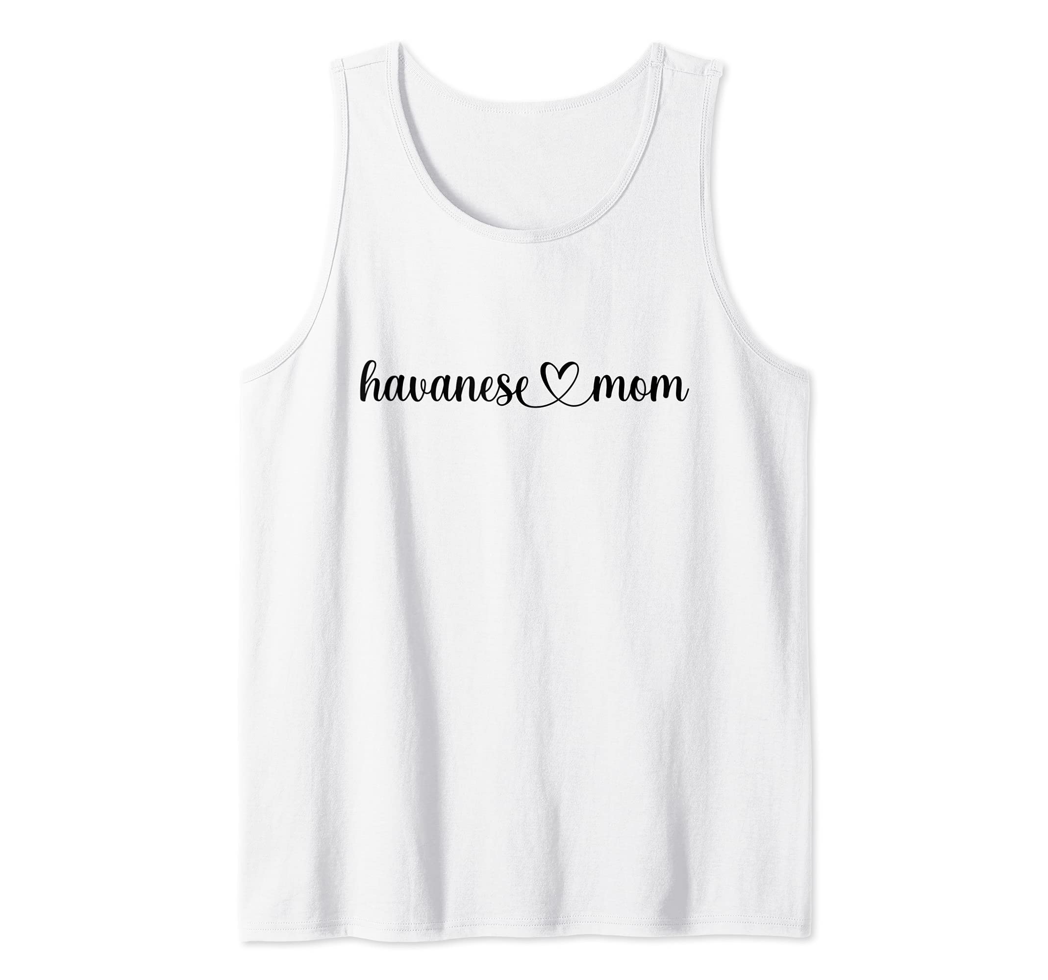 Dog Heart Love Havanese Mom Tank Top