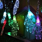 Sdsaena String Light,plastic, 8 patterns,waterproof,Halloween Indoor/Outdoor Decorative Lights by Hsctek for Room, Patio, Garden, Gate, Yard, Parties,(Warm white,Jack-o'-lantern)(33ft,100 LED)