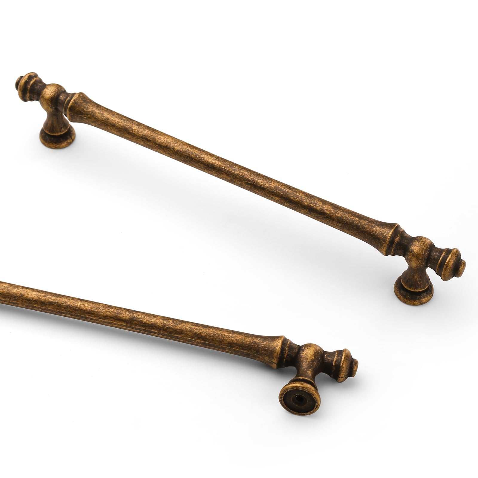 Photo 1 of Asidrama 6 Pack 9 Inch(228mm) Antique Brass Kitchen Cabinet Handles, Cabinet Pulls Kitchen Cabinet Hardware for Cupboard Drawer Pulls