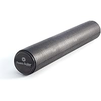 STOTT PILATES Medium Foam Roller Deluxe - (Black), 24 Inch / 61 cm