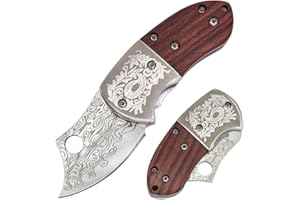 STARDW Mini Folding Pocket Knife,Cool Knives,Damascus Pocket Knife,EDC Pocket knife for Camping,Hiking,Gift for Men Women Everyday Carry
