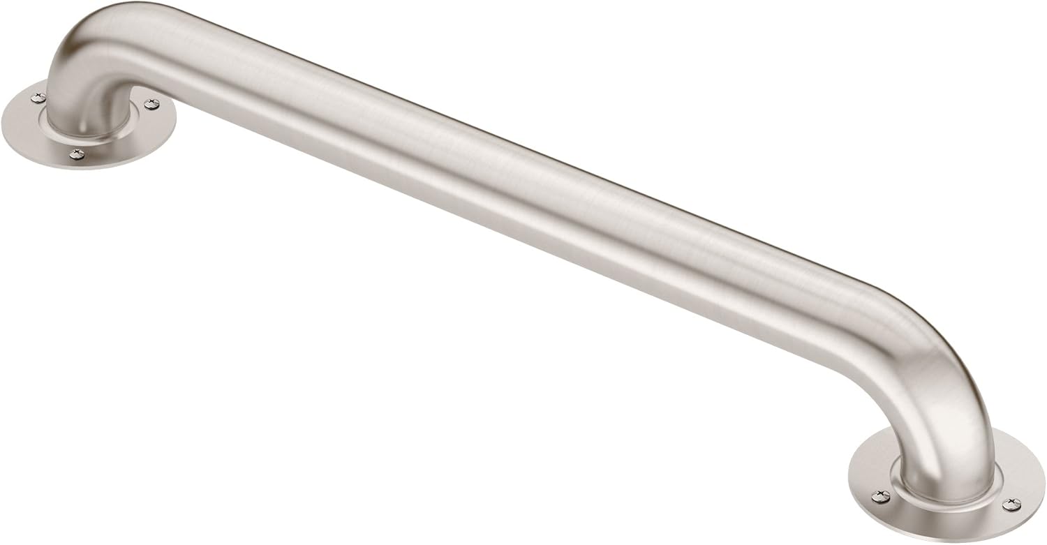 Moen R7418 Home Care 18-Inch Bath Safetey Bathroom Exposed Screw Grab Bar, Stainless: Home Improvement