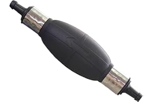HeuroFosh 6YK-24360 Fuel Line Hand Primer Bulb 8mm for Yamaha 75-225 HP Outboard Motors Fitting 6YK-24360-73 6Y2-24360-52