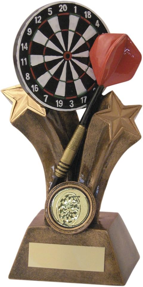 R4BIZ 8" BRONZE MULTI DARTBOARD + DART ON SHOOTING STARS JR3-RF523C