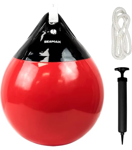 2x Marine Boat , Anchor Buoy Float Inflatable Dock Edge Mooring Buoy Dock Float For Row Boats Fishing Small Boats Yachts Boat Dock 1 5m - View #7