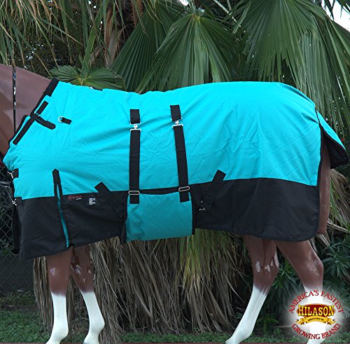 HILASON 78" 1200D Winter Waterproof Poly Horse Blanket Bellywrap HILASON 78" 1200D Winter Waterproof Poly Horse Blanket Bellywrap