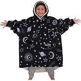 THE COMFY Original Jr for Kids | Oversized Sherpa Fleece Wearable Blanket with Hood & Pocket | Seen on Shark Tank