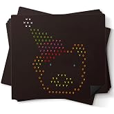 Ayidawedo 20PCS Refill Templates for Light Up Board,Light Bright Refill Sheets Templates,Light Toys Accessories for Lite Brite Ultimate Classic(Animal Theme 20PCS, 8x6.8，Paper)