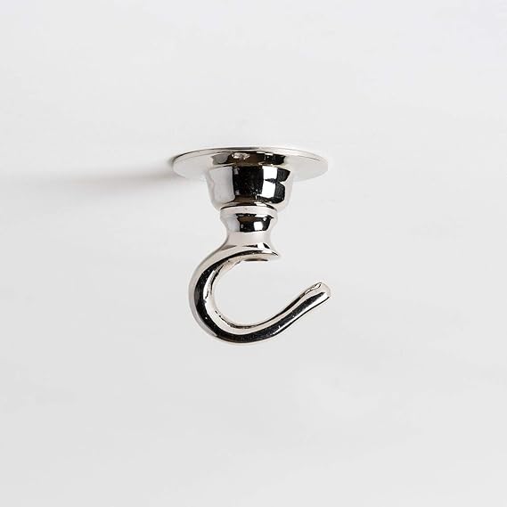 Ceiling Hook for Light Fittings Various FINISHES (Chrome) Amazon.co