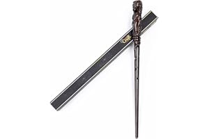 Handicraftviet Hand Carved Lion Wooden Magic Wizards Wand, Witch Wand 15' for Children and Adults, Great Gift forHalloween, Christmas and Birthday Party(Lion Magic Wand)