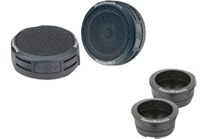 Power Acoustik NB-2 200-Watt 3-Way Tweeters, Standard Packaging,Black