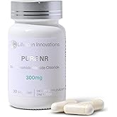 Lifespan Innovations Pure NR Nicotinamide Riboside 300mg - Single Ingredient Supplement - Supports NAD⁺ Levels, Cellular Energy & Healthy Aging. No Fillers or Binders. 30 Capsules, Glass Bottle