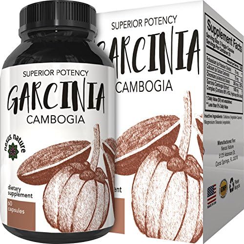 Green Life Sciences Garcinia Cambogia Extract Pure Weight Loss Supplement For Women & Men With 95% HCA to Block Carbs And Burn Fat Thermogenic Metabolism Booster for Increased Energy 60 Capsules