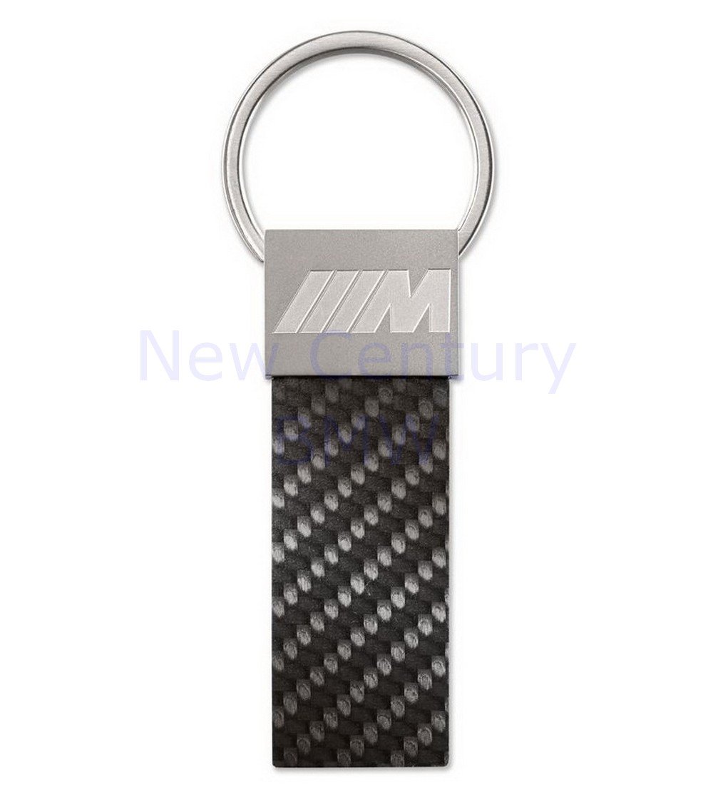 BMW Genuine M Carbon Pendant Key Ring Keyring Black Amazon.co.uk