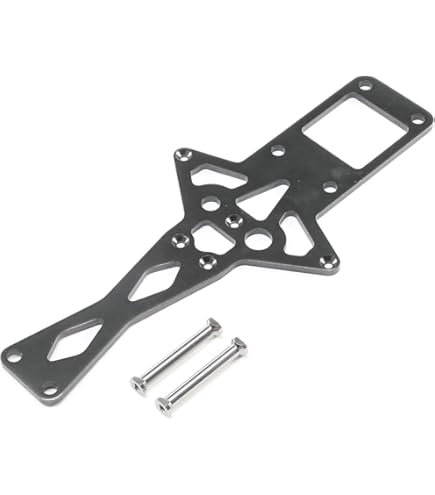Losi LOS251083 Chassis Motor & Battery Cover Plates Superrockrey