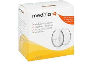 MEDELA Coupelle recueil-lait, bec verseur boite de 2 pièces