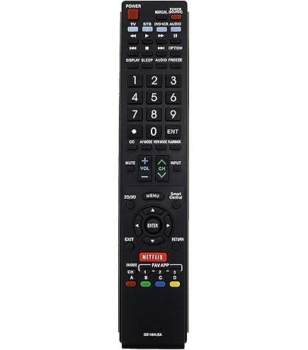 Amazon.com: GB172WJSA Replace Remote Applicable for Sharp Aquos TV