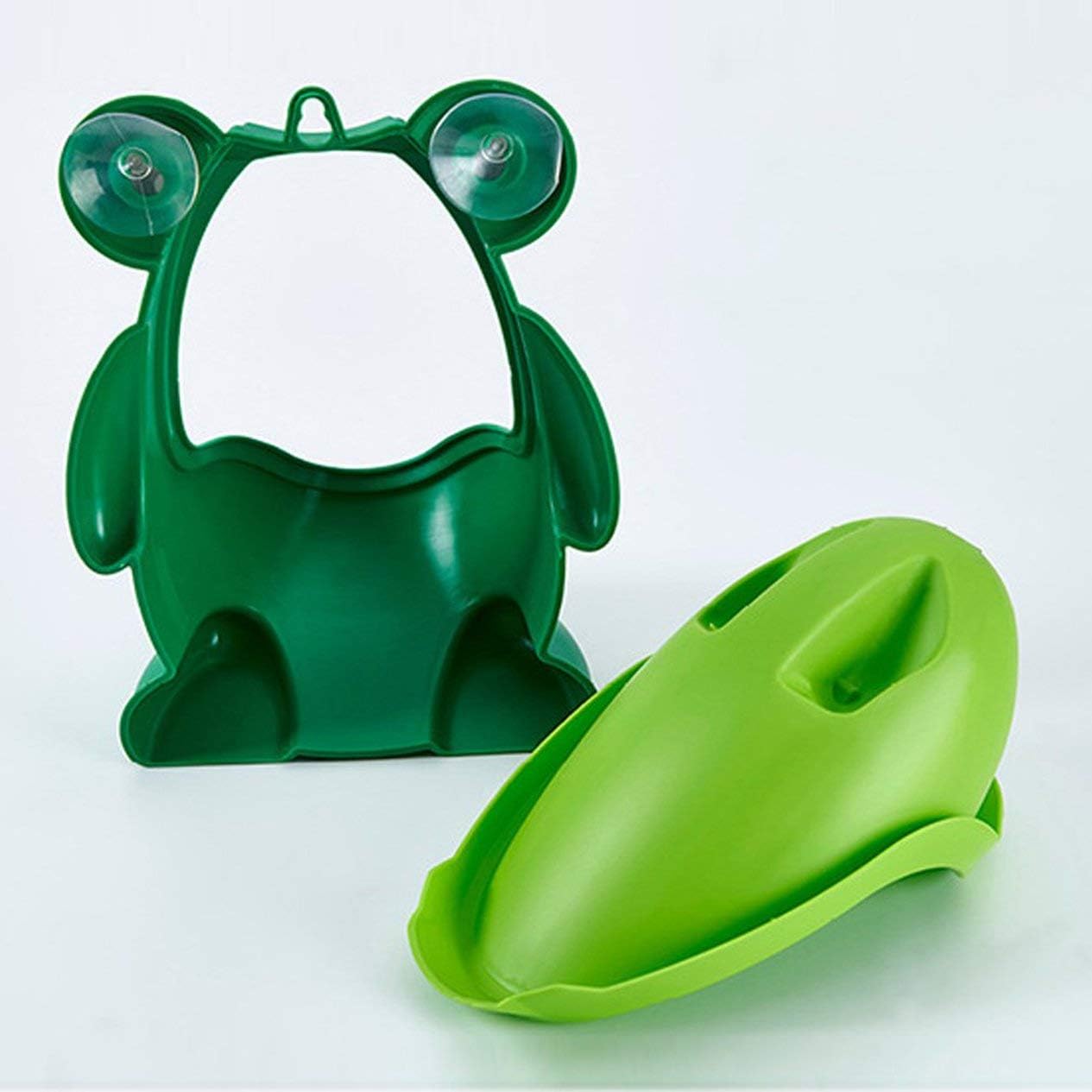Orinatoio Per Bambini Rana Lulalula – Vasino Educativo Con Altezza Regolabile, Azzurro