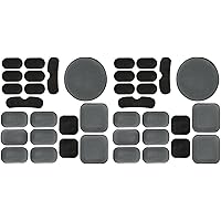 Yzpacc Universal Airsoft Helmet Pads, Tactical Helmet Replacement Foam Padding Kits Bicycle Accessories Mats for Fast Mich CS