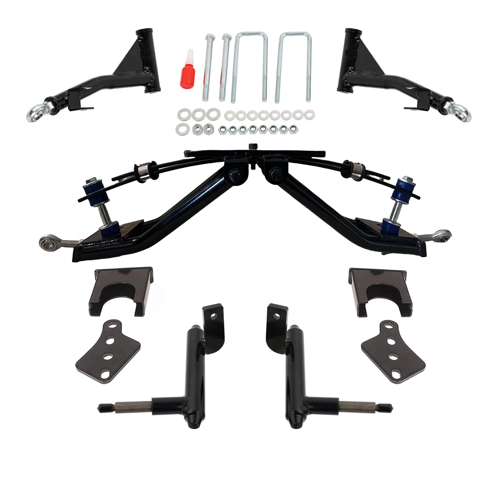 Photo 1 of (PARTIAL SET) MetalMaximo Golf Cart Lift kits for Club Car TEMPO/Precedent 2004-up Electric or Gas?6 inch Heavy Duty A-Arm Lift Kit Match with Tires Below 23”