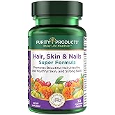 Purity Products - Hair, Skin and Nails Super Formula,30 Capsules