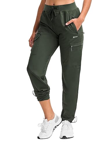 BVVU Women's Hiking Pants Lightweight Quick Dry Travel Outdoor