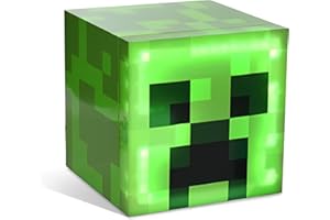 UKONIC Minecraft Green Creeper 9 Can Mini Fridge 6.7L 10.4 x 10 x 10
