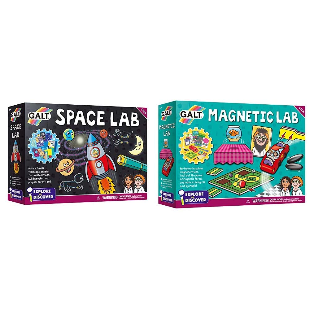 Galt Toys Space Lab & Magnetic Lab