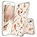 iPhone 8 Case, iPhone 7 Case, MOSNOVO Fashion Koi Fish Printed Clear Design Transparent Plastic Hard Back Case with TPU Bumper Protective Case Cover for iPhone 7 / iPhone 8